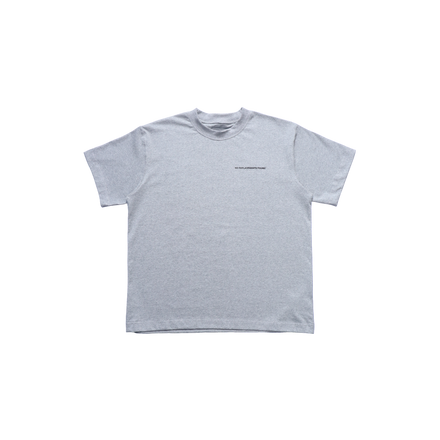 NRF : V1 LOGO T-SHIRT HEATHER GREY