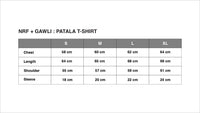 NRF+GAWLI 2.0 : PATALA T-SHIRT BLACK