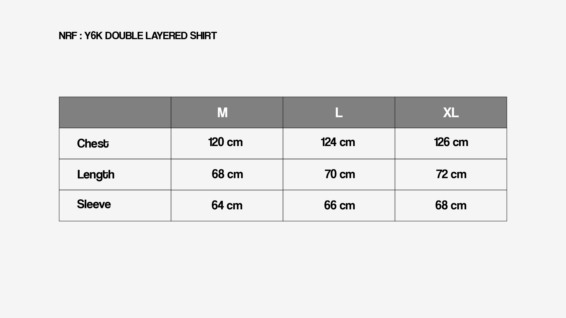 NRF : Y6K DOUBLE LAYERED STEEL GRID