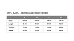 NRF+GAWLI :YOEYAR ACID WASH HOODIE