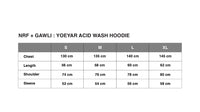 NRF+GAWLI :YOEYAR ACID WASH HOODIE