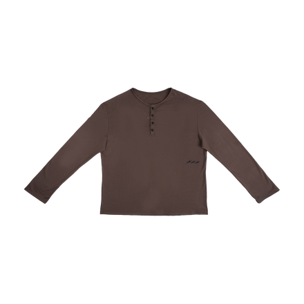 NRF : EVERYDAY L/ S T-SHIRT BROWN