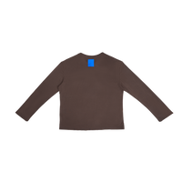 NRF : EVERYDAY L/ S T-SHIRT BROWN