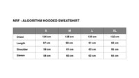 NRF™ : DOUBEL LAYERED HOODIE SWEATSHIRT TWO TONE ROYAL BLUE