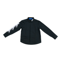 NRF™ : FUNCTION L/S BUTTON UPS NAVY BLUE