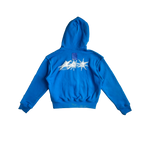 NRF™ : DOUBEL LAYERED HOODIE SWEATSHIRT ROYAL BLUE