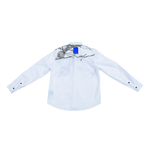 NRF™ : SYMBOL FUNCTION L/S BUTTON UPS SOLID WHITE