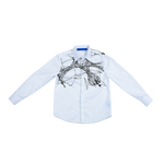NRF™ : SYMBOL FUNCTION L/S BUTTON UPS SOLID WHITE