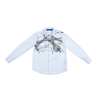 NRF™ : SYMBOL FUNCTION L/S BUTTON UPS SOLID WHITE
