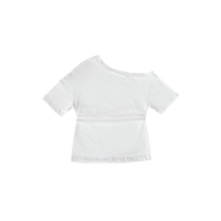 NRF WOMENSWEAR : I LOVE HATERS SLANTED T-SHIRT