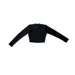 NRF WOMENSWEAR : BLACK LONG SLEEVES TOP