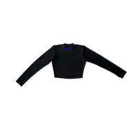 NRF WOMENSWEAR : BLACK LONG SLEEVES TOP