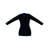 NRF WOMENSWEAR : BLACK LONG SLEEVES DRESS