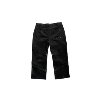NRF WOMENSWEAR : BLACK BALLOON CARGO PANTS
