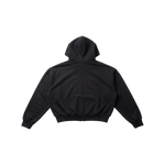 AJOHN MERCHANDISE V5 : ZIP HOODED SWEATSHIRT BLACK