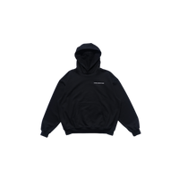 NRF : V1 LOGO HOODED SWEATSHIRT BLACK
