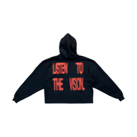 NRF : LISTEN TO THE VISION ZIP HOODED SWEATSHIRT