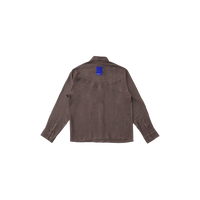 NRF : FLOWY L/S SHIRT CHOCOLATE
