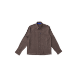 NRF : FLOWY L/S SHIRT CHOCOLATE