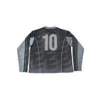 N.R.F.C : WARM UP JERSEY BLACK