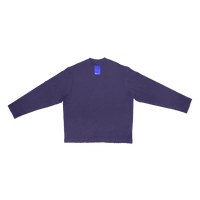NRF : HARDCORE L/ S DISTRESSED LIGHT NAVY