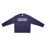NRF : HARDCORE L/ S DISTRESSED LIGHT NAVY