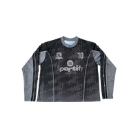 N.R.F.C : WARM UP JERSEY BLACK