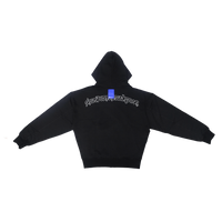 NRF : DEATHWISH ZIP HOODIE SOLID BLACK